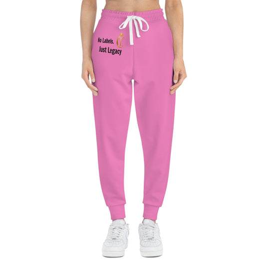 Pink No Labels. Just Legacy. Gold Crown Hoodie & Joggers Set | The Chic Co.