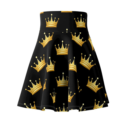 The Chic Co. Gold Crown Signature Skirt Set