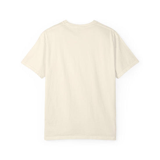 Futuristic Metal Emblem Graphic T‑Shirt