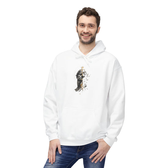 Crowned Legacy Hoodie — Artistic Graphic Pullover