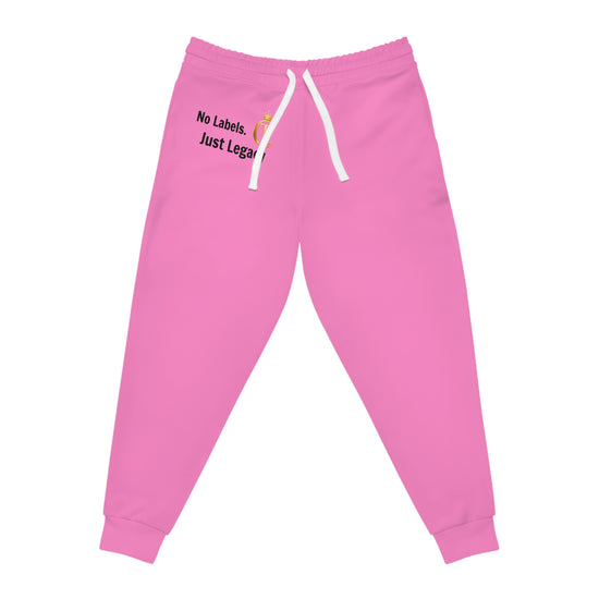Pink No Labels. Just Legacy. Gold Crown Hoodie & Joggers Set | The Chic Co.