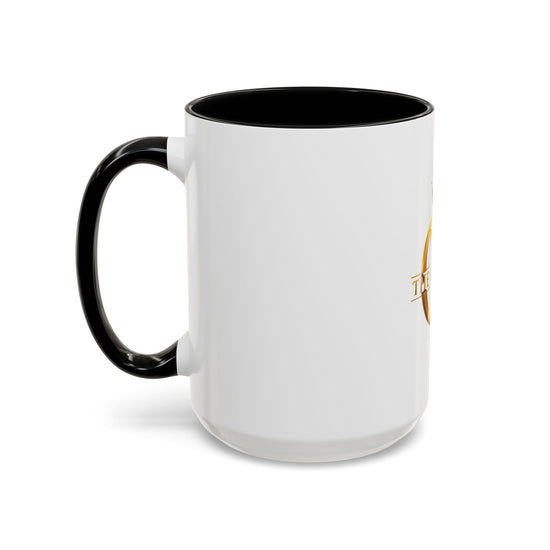 Gold Crown Logo Coffee Mug — The Chic Co. Accent Ceramic Mug (11/15oz)