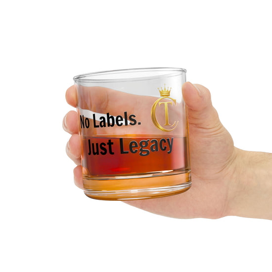 The Chic Co. Signature No Labels, Just Legacy — Engraved Whiskey Tumbler