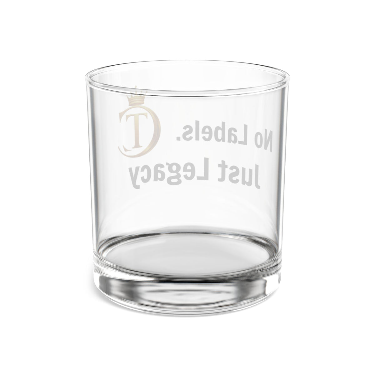 The Chic Co. Signature No Labels, Just Legacy — Engraved Whiskey Tumbler