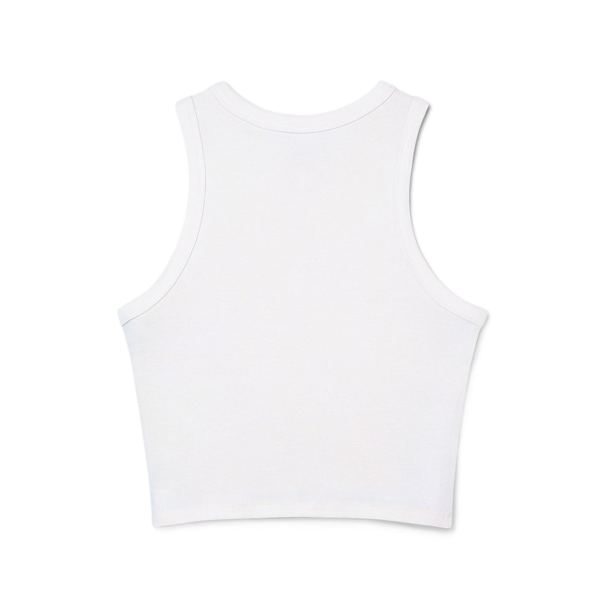 Gold Crown Monogram Racer Tank Top