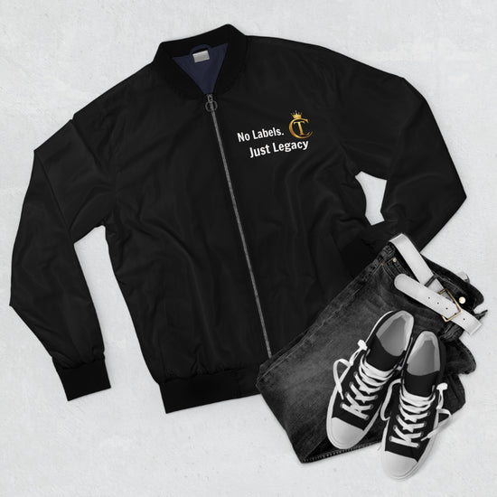 The Chic Co. Signature "No Labels. Just Legacy" Bomber Jacket