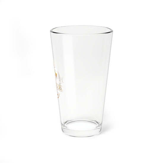 The Chic Co. Signature Gold Crown Pint Glass