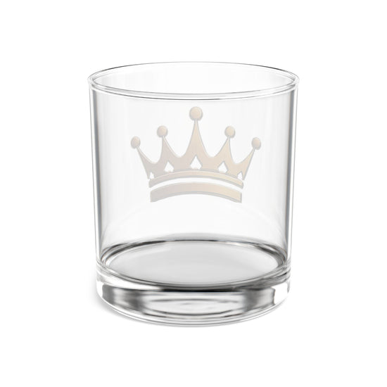 The Chic Co. Signature Crown Rock Glass