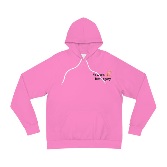 Pink No Labels. Just Legacy. Gold Crown Hoodie & Joggers Set | The Chic Co.