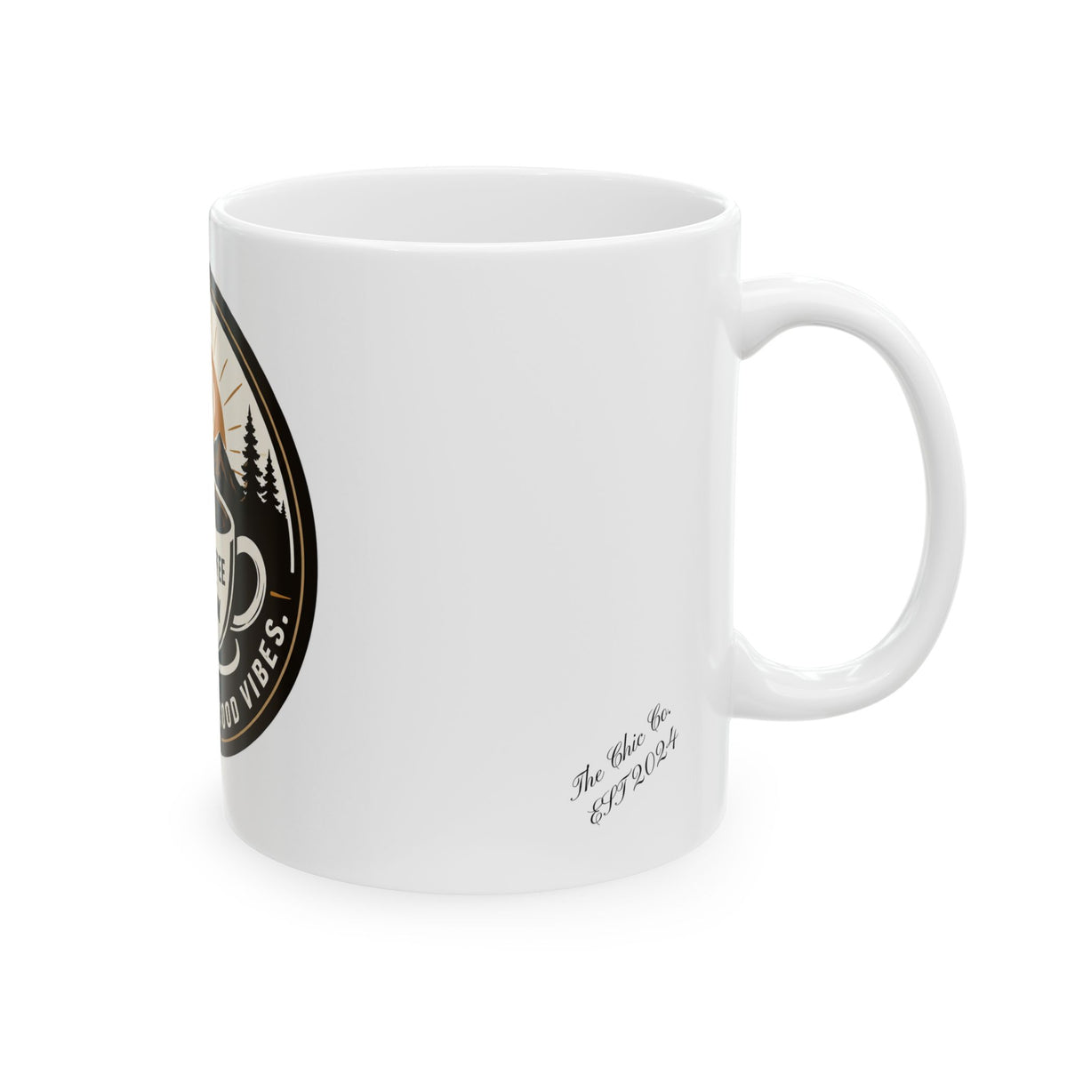 Good Coffee, Good Day Ceramic Mug — Coffee Lover Gift (11oz & 15oz)