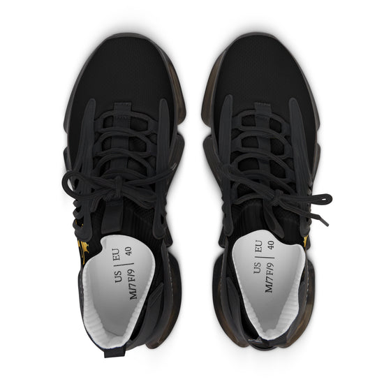 The Chic Co. Gold Crown Monogram Sneakers (women's)