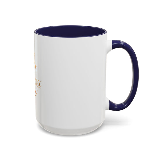 Gold Crown Logo Coffee Mug — The Chic Co. Accent Ceramic Mug (11/15oz)