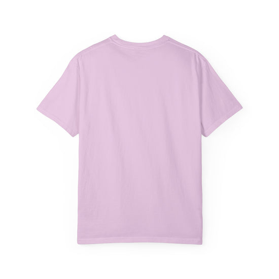Futuristic Metal Emblem Graphic T‑Shirt