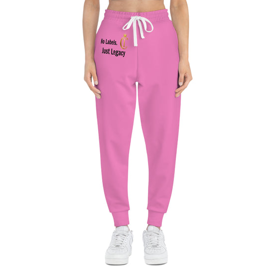 Pink No Labels. Just Legacy. Gold Crown Hoodie & Joggers Set | The Chic Co.