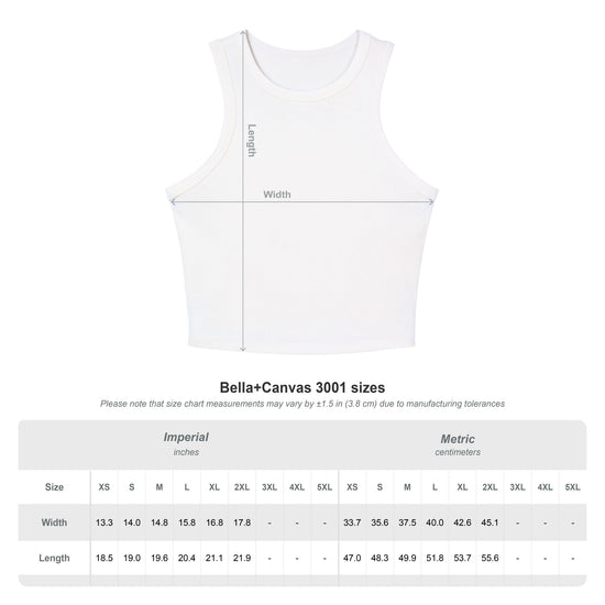 Gold Crown Monogram Racer Tank Top