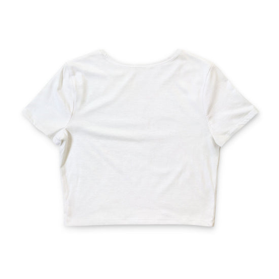 Daddy’s Little Monster Crop Tee — Cute Baby Joker Shirt