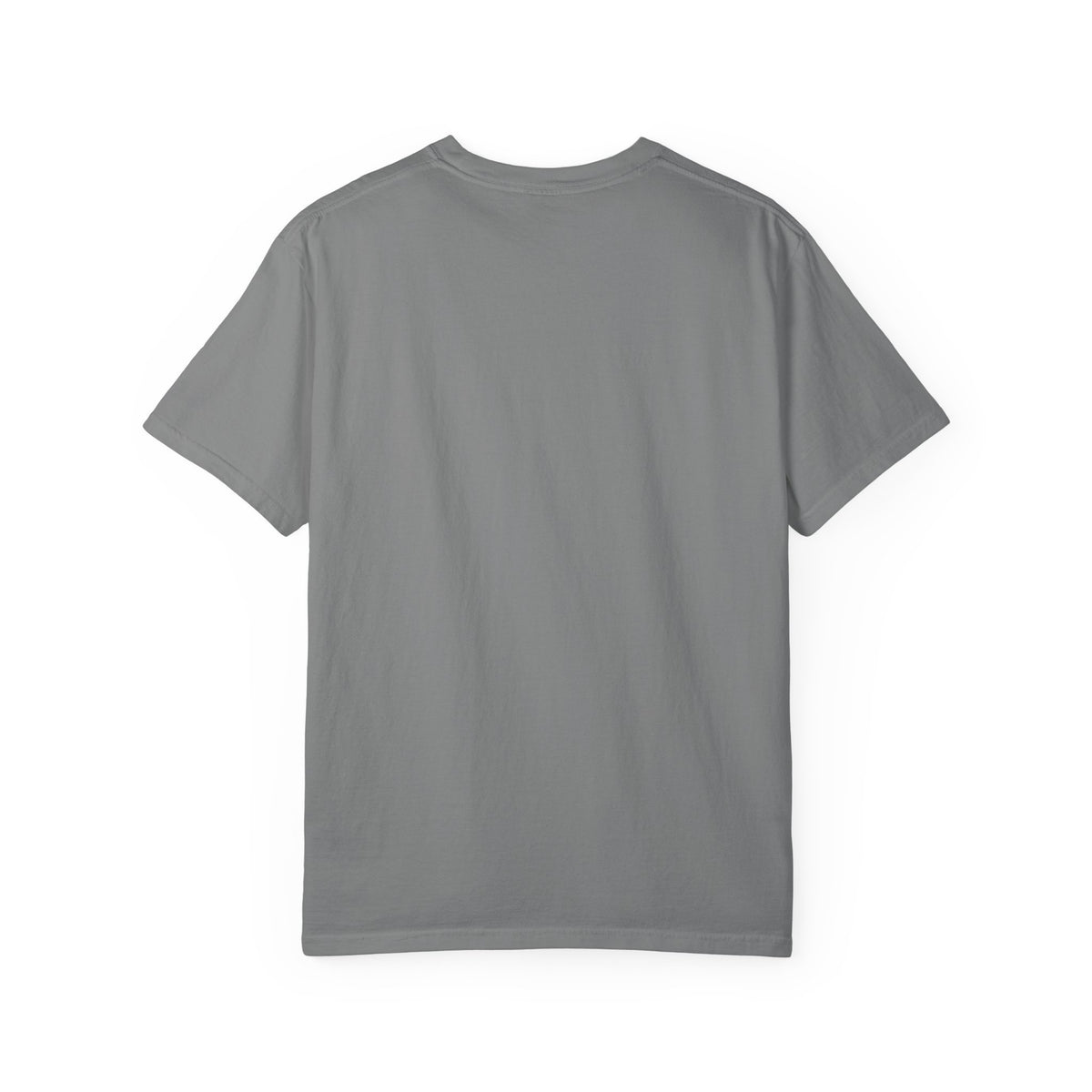 Futuristic Metal Emblem Graphic T‑Shirt
