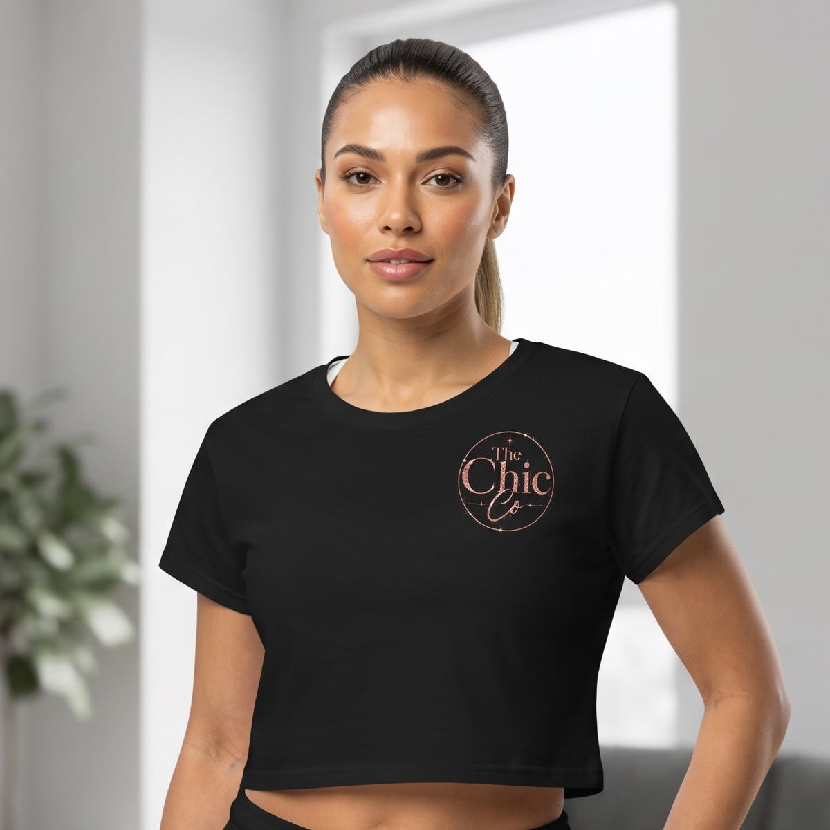 The Chic Co. Signature Rose Gold Athleisure Set
