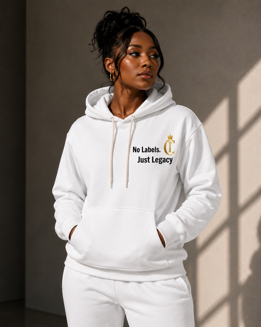 No Labels. Just Legacy. Gold Crown Hoodie & Joggers Set | The Chic Co.
