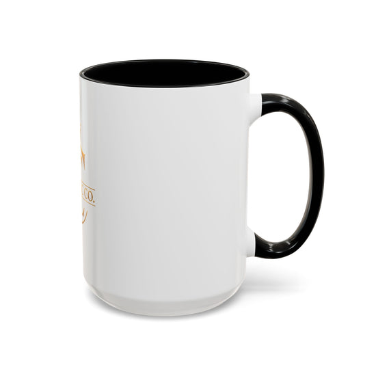 Gold Crown Logo Coffee Mug — The Chic Co. Accent Ceramic Mug (11/15oz)