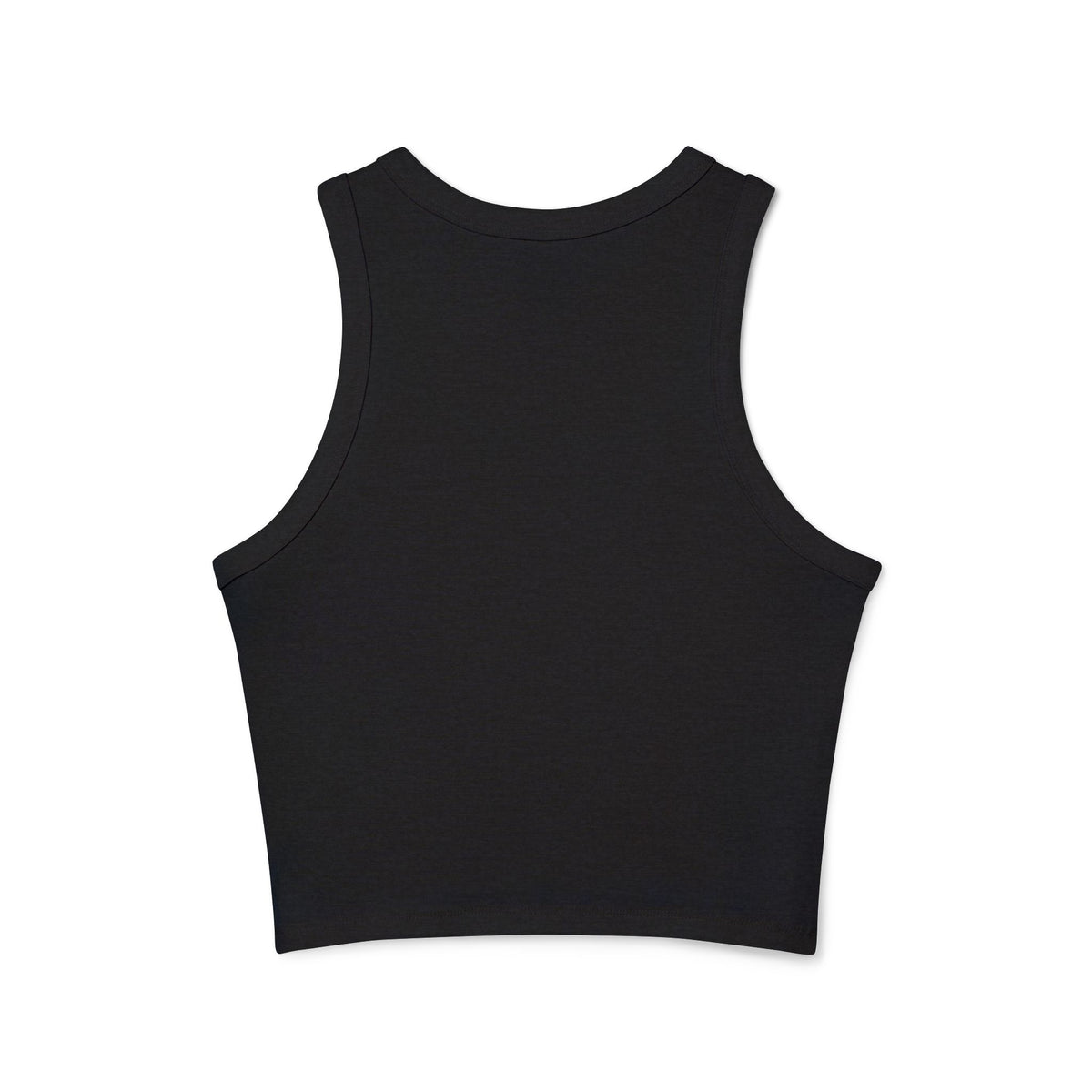 Gold Crown Monogram Racer Tank Top