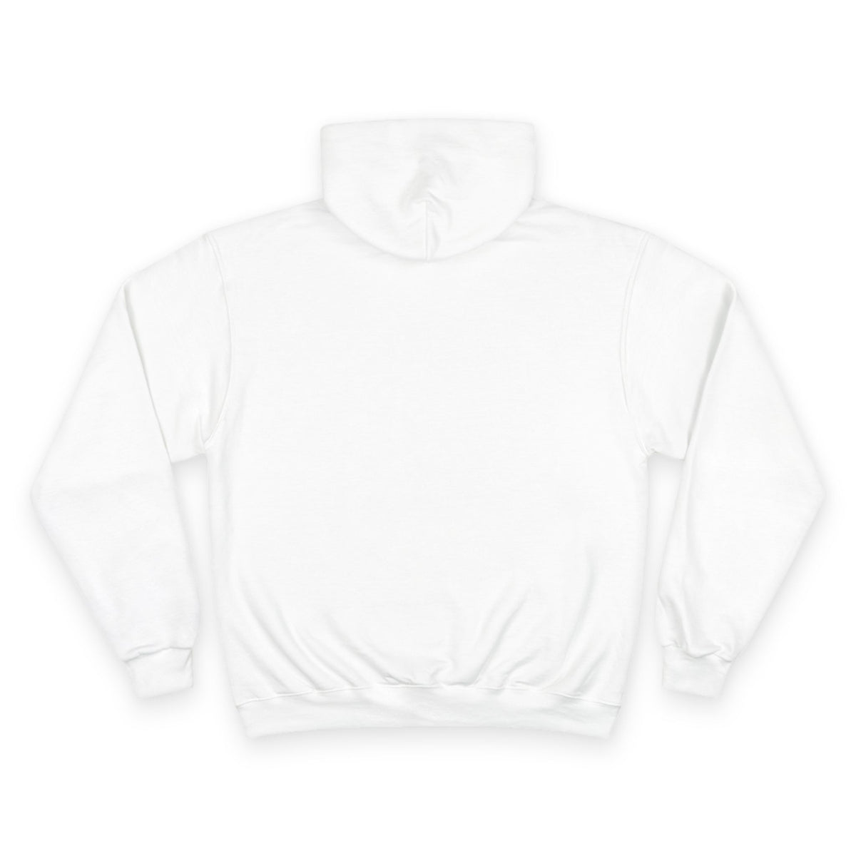 Chic Champion Hoodie — Minimal Script Chest Logo,