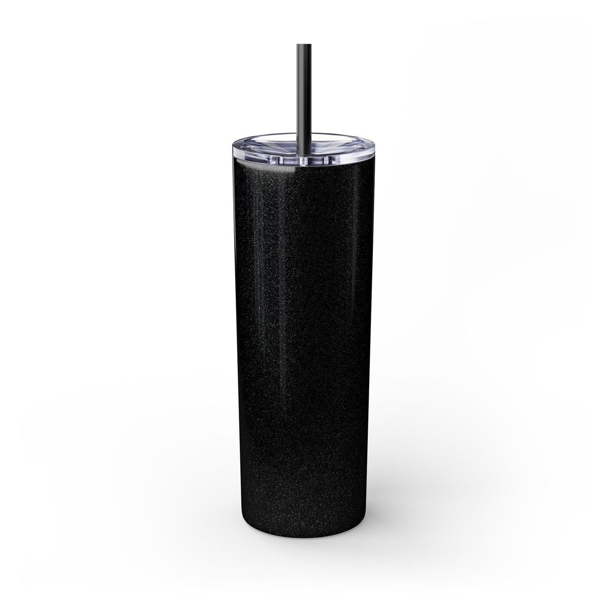 The Chic Co. Gold Crown Monogram Skinny Tumbler 20oz — Gold Stainless Straw