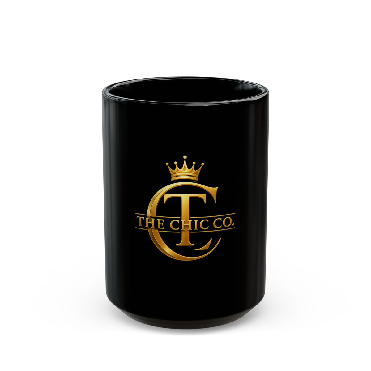 The Chic Co. Signature Gold Crown Mug