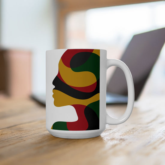 Juneteenth Freedom Day Ceramic Mug — Black History Celebration Coffee Cup (11oz/15oz)