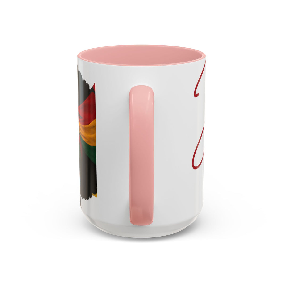 Juneteenth Coffee Mug — Black Woman Portrait "Juneteenth Freedom Day" Accent Mug