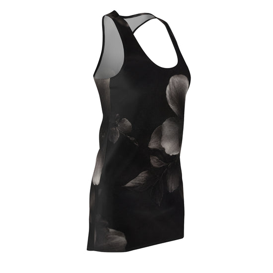 Racerback Dress — Monochrome Floral