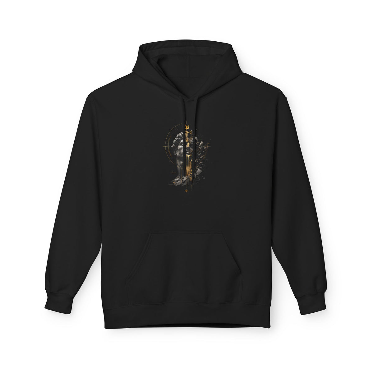 Crowned Legacy Hoodie — Artistic Graphic Pullover