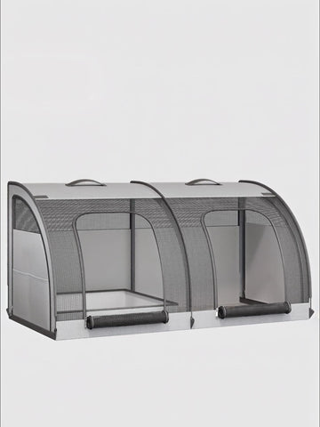 Gray Double Cage