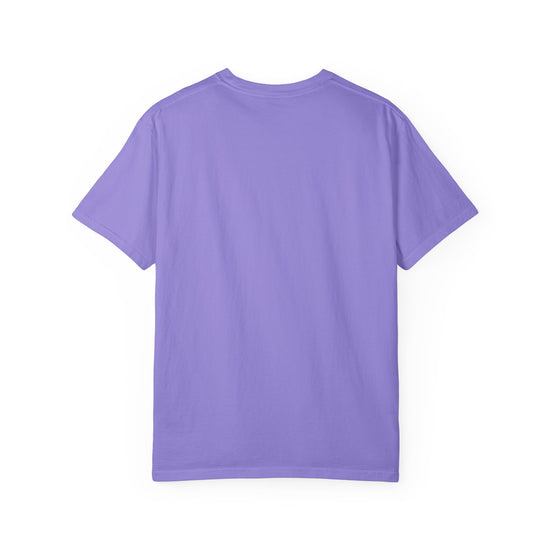 Futuristic Metal Emblem Graphic T‑Shirt